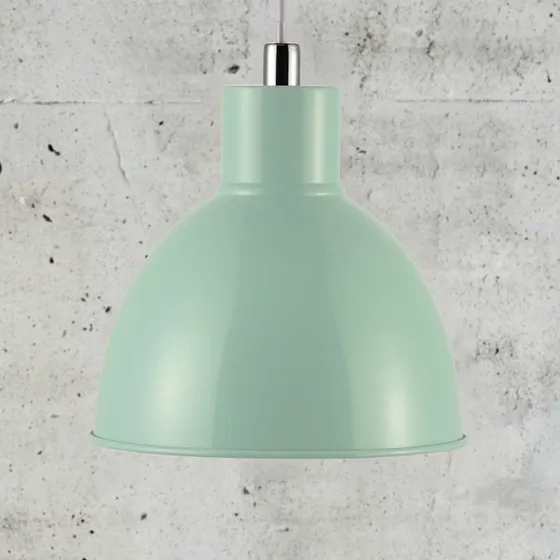 Nordlux Suspension Pop Vert Clair - Lampe en Métal Style Scandinave