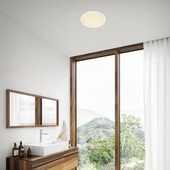 Nordlux Oja 60 Plafonnier LED Blanc - 3 Niveaux de Luminosité