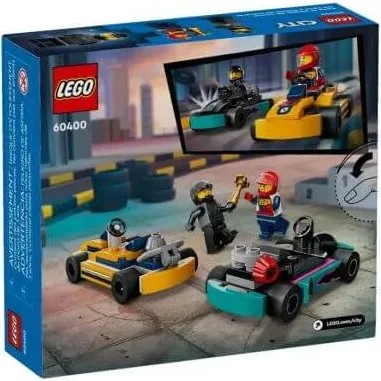 LEGO City Voitures de course et coureurs 60400