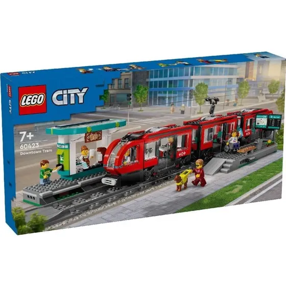 LEGO City Gare et Tramway du Centre-Ville 60423