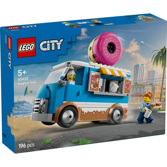 LEGO City Food Truck de Donuts 60452 - Set de construction pour enfants
