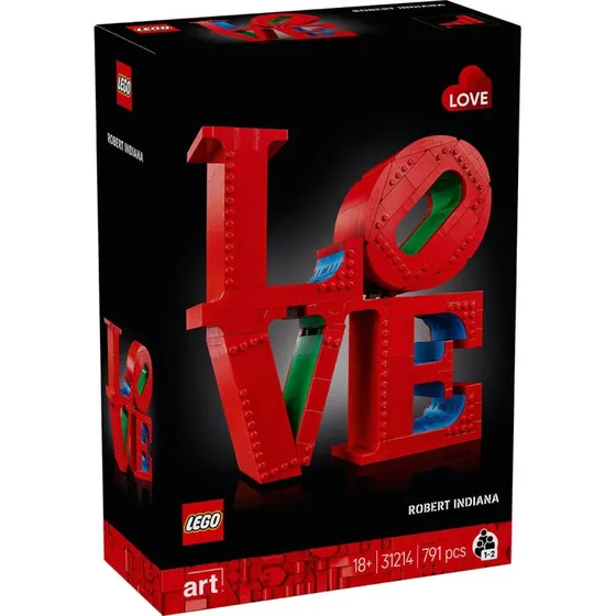 LEGO Art Love - Sculpture de Robert Indiana (31214)