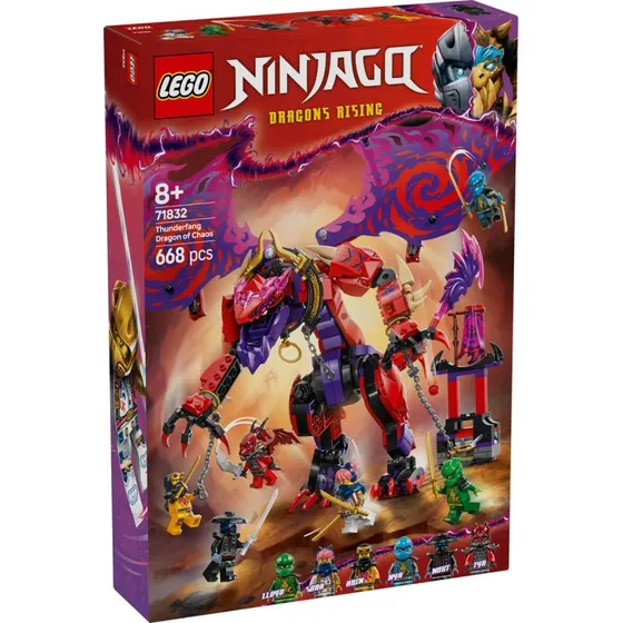 LEGO NINJAGO Dragon du Chaos Thunderfang 71832