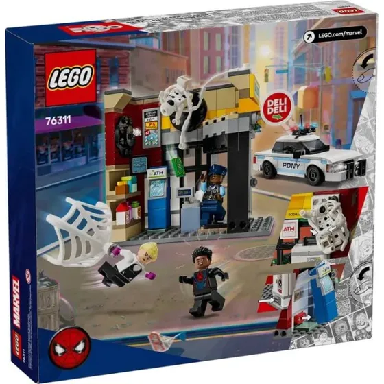 LEGO Marvel Spider-Verse Miles Morales vs Spot 76311