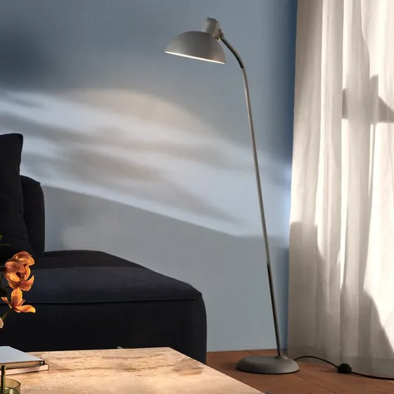Fritz Hansen Kaiser Idell 6556-F Lampadaire Gris Mat