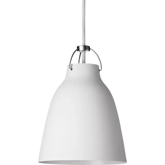 Fritz Hansen Caravaggio P1 Suspension Blanc Mat
