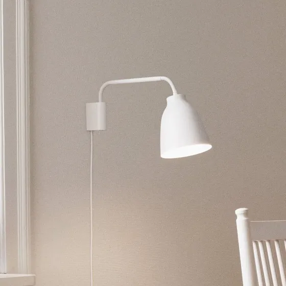 Fritz Hansen Applique murale Caravaggio blanche