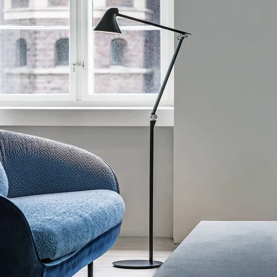 Louis Poulsen Lampadaire NJP Noir Dimmable