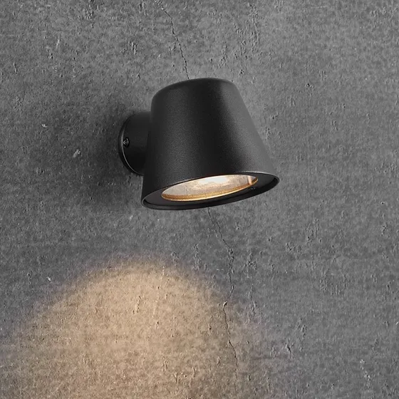 Nordlux Aleria - Applique d'extérieur en métal noir - IP44