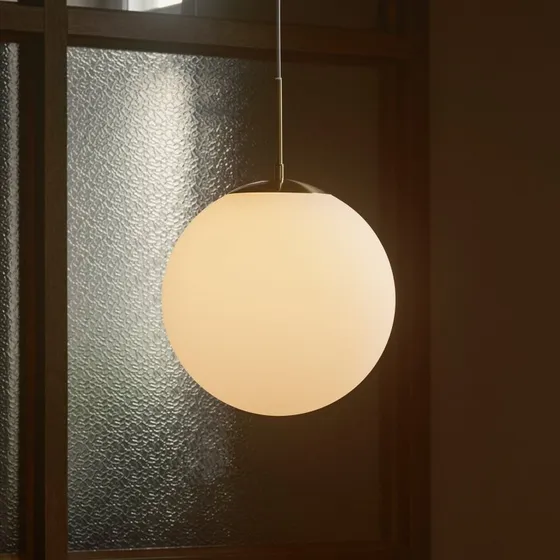 Nordlux Suspension Grant 25 - Laiton et Verre Opale