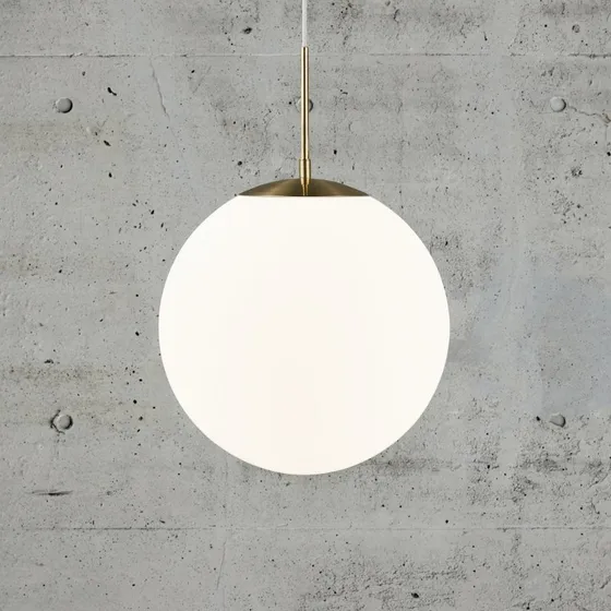 Nordlux Suspension Grant 35 - Laiton et Verre Opale
