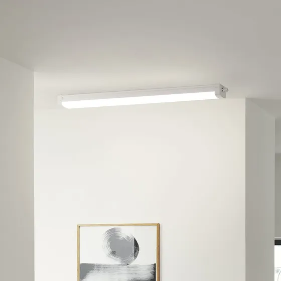 Nordlux Réglette LED Burbank IP65 90cm 4000K avec Capteur