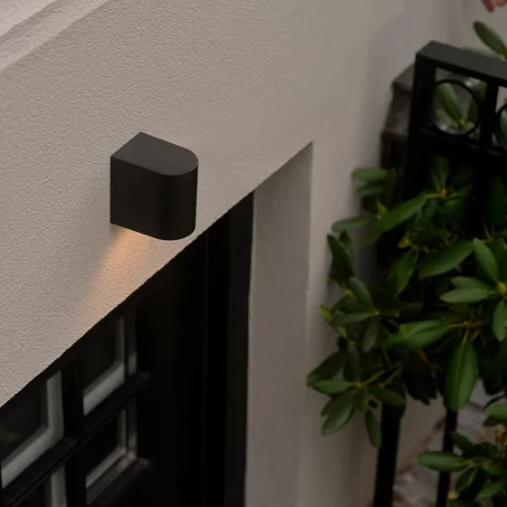 Nordlux Dion Single - Applique d'extérieur noire IP44