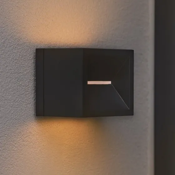 Nordlux Applique d'extérieur Rivo, LED, IP54, Noir