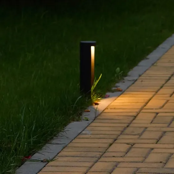 Lucide Luminaire de Jardin LED Combo - Noir, 25 cm