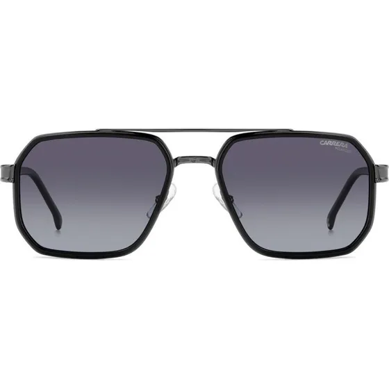 Carrera 1069/S Lunettes de Soleil Homme Polarisées Noires et Grises