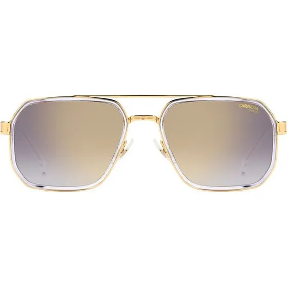 Carrera 1069/S Lunettes de Soleil Homme Dorées Rectangulaires