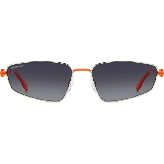 Dsquared2 Icon 0015/S Lunettes de Soleil Homme Géométriques Palladium