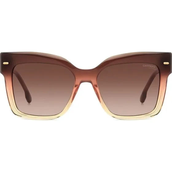 Carrera 3037/S Lunettes de Soleil Femme Marron Géométriques 54mm