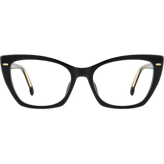 Carrera 3036 Lunettes de Vue Femme Carrées Noires 54mm