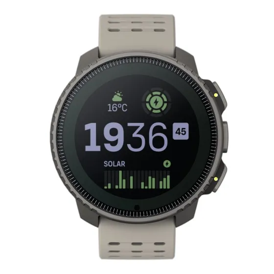 Suunto Vertical Titanium Solar Sand - Montre de Sport Multisport