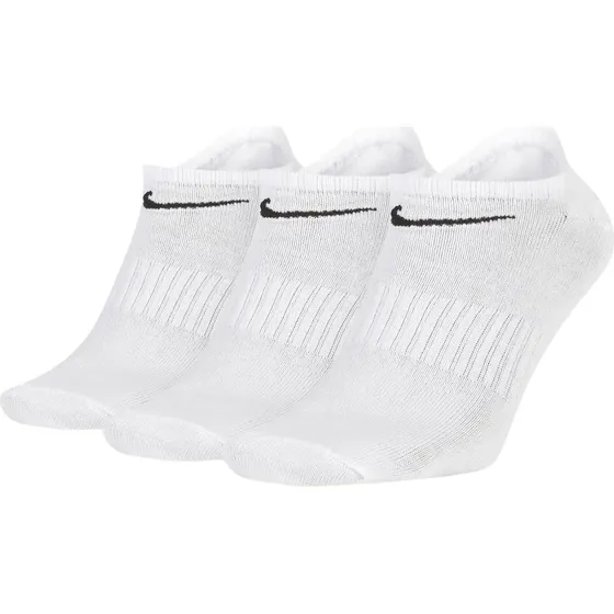 Nike Everyday Lightweight No-Show Socks 3-Pack - Blanc