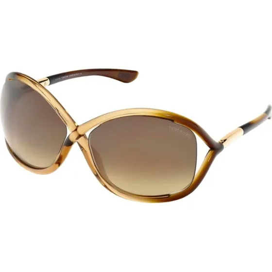 Tom Ford Whitney FT0009 Lunettes de Soleil Géométriques Marron