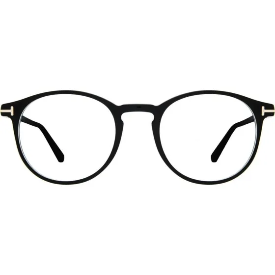 Tom Ford FT 5294 Lunettes de Vue Homme Rondes Noires 48mm