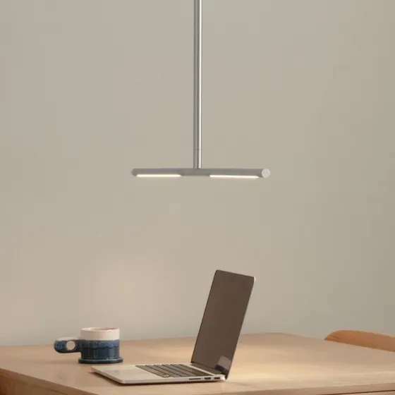 UMAGE Plafonnier Omni Acier - Suspension LED Design Ajustable