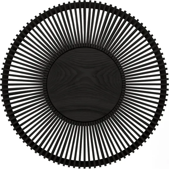 UMAGE Clava Up Applique Murale en Chêne Noir Ø 49 cm