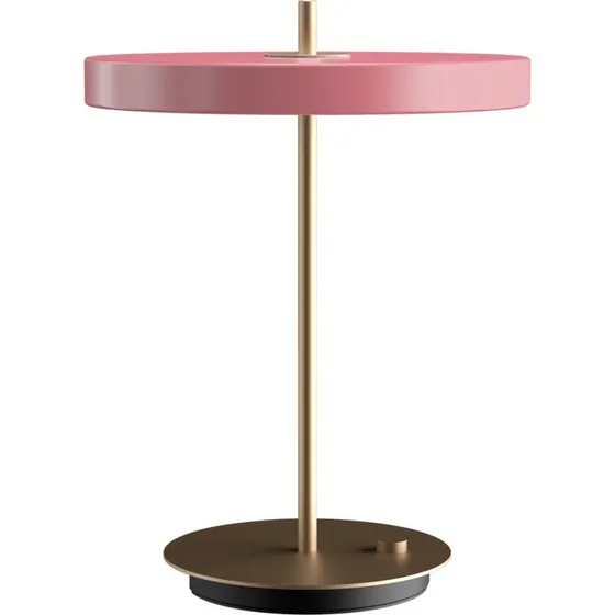 UMAGE Lampe de Table LED Asteria Rose et Laiton