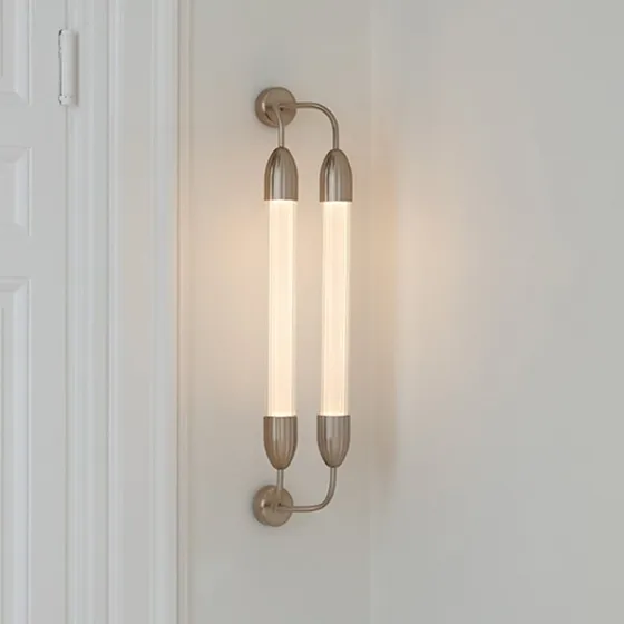 UMAGE Applique Murale Lemon Squeeze 2 Lampes, Laiton