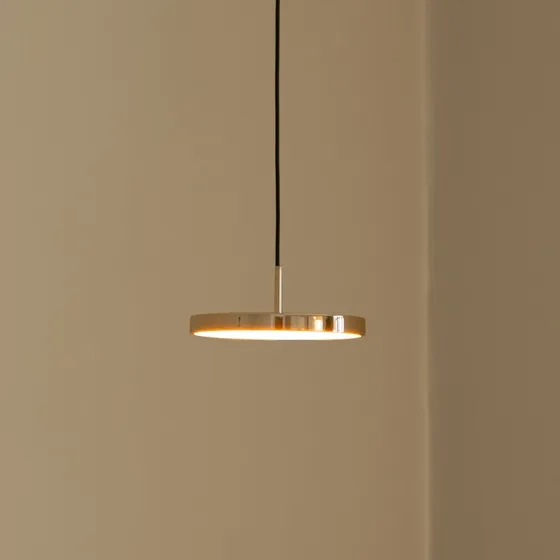UMAGE Suspension Asteria Micro LED, Laiton Poli, 15 cm