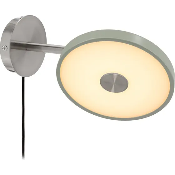 UMAGE Applique murale LED Asteria Short, Vert Olive et Acier