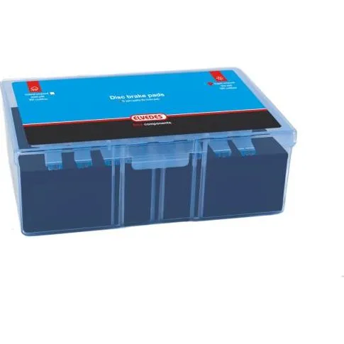 Elvedes Plaquettes Frein Organiques SH/Tektro - Or (25 paires)