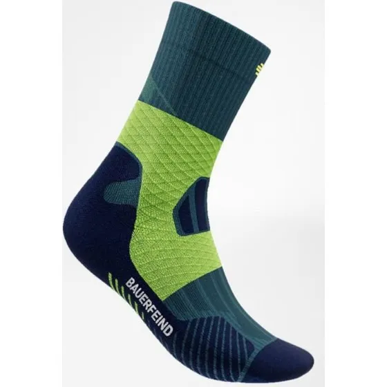 Bauerfeind Chaussettes Trail Run Mid Cut Femme