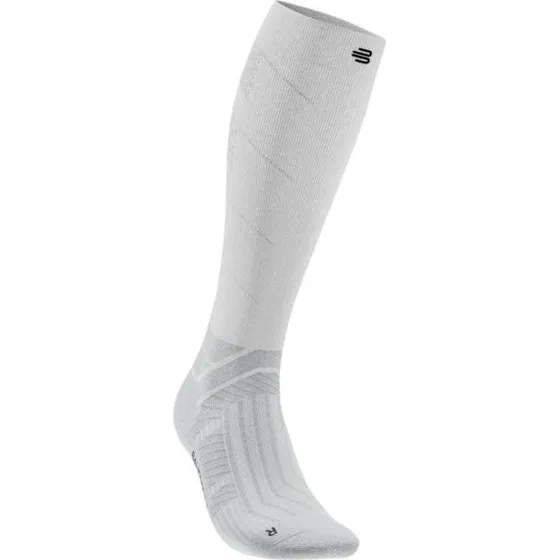 Bauerfeind Run Performance Compression Socks High Cut - Blanc