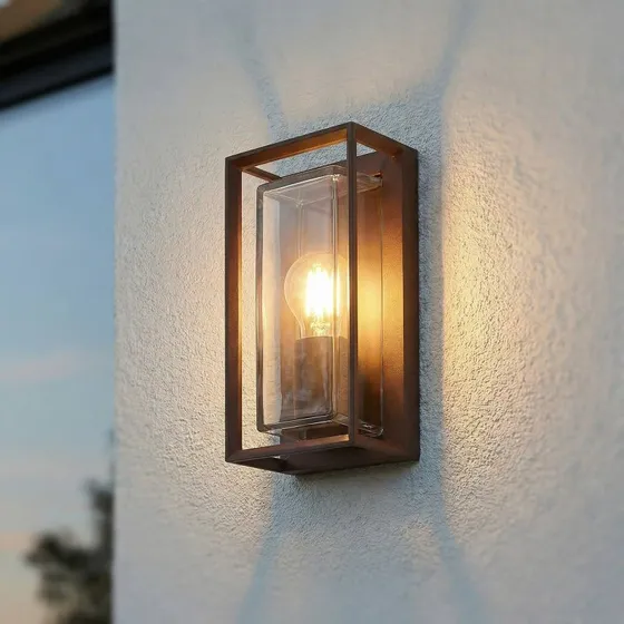 Arcchio Ismera Applique d'extérieur Moderne Couleur Rouille IP65