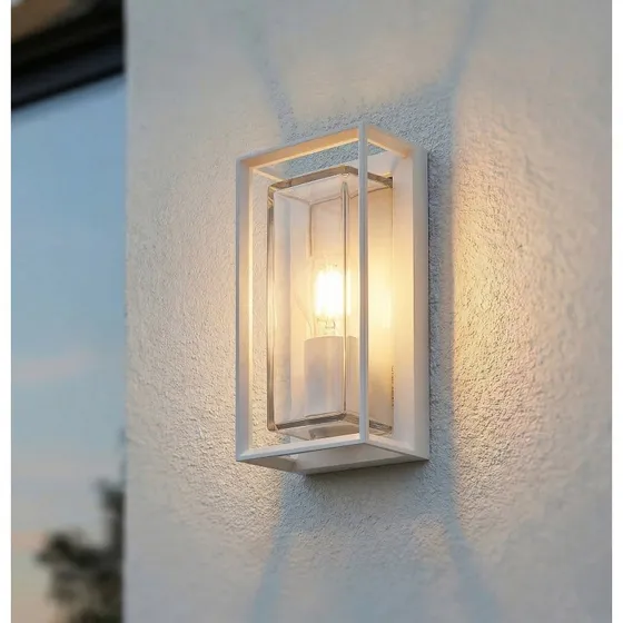 Ismera Arcchio Applique Extérieure Blanche Moderne IP65