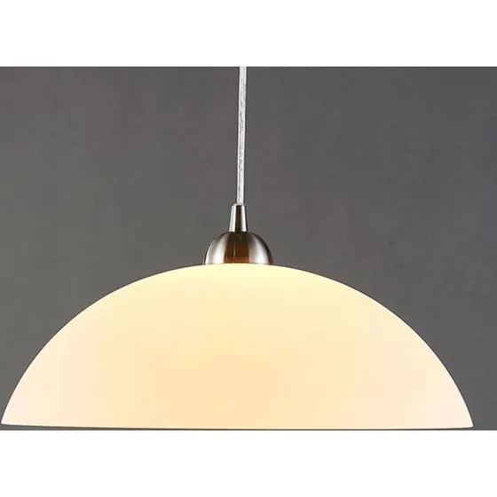 Lindby Valeria - Suspension en verre blanc opale, Ø 40 cm