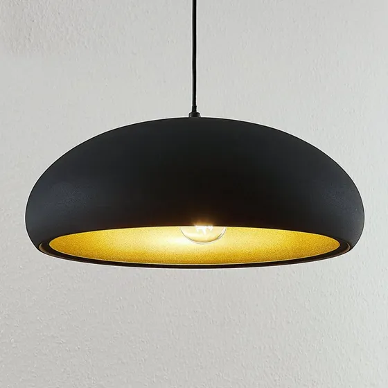 Suspension Gerwina Lindby - Noir et Or - Moderne en Métal