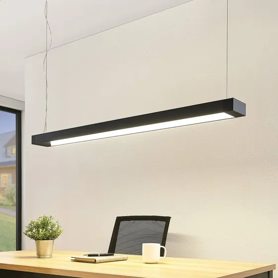 Arcchio Suspension LED Cuna Noir 122cm - Design Moderne