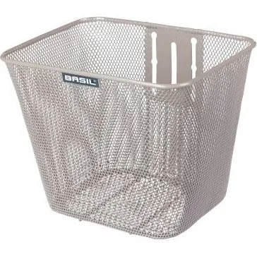 Basil Bilbao Panier Avant Nude Métallique 26x22x27 cm