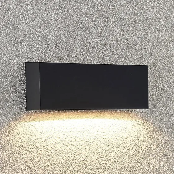 Lindby Jarte Applique Murale Extérieure LED - Gris Foncé