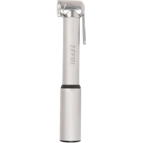 Zefal Road Micro Mini-Pompe 7 Bar Aluminium Argent