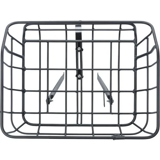 Basil Portland Panier Avant Alu 25L Noir Mat