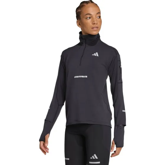 adidas Maillot de running femme Adi365 Climawarm+ Noir