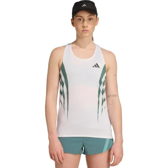 adidas Débardeur Adizero Archive Femme - Coupe Slim