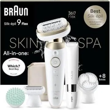 Braun Silk-épil 9 Flex 3D Blanc