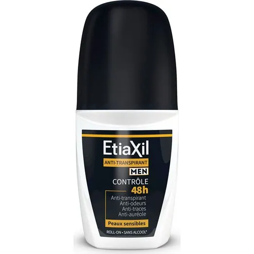 Etiaxil Dodorant Men Anti-Transpirant 48h Roll-on 2x50ml